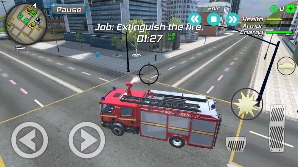 Snow Storm Superhero screenshot 4