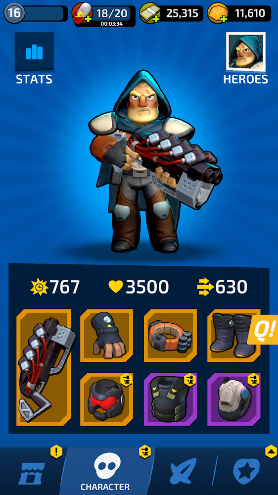 Impossible Space: A Space Hero screenshot 2