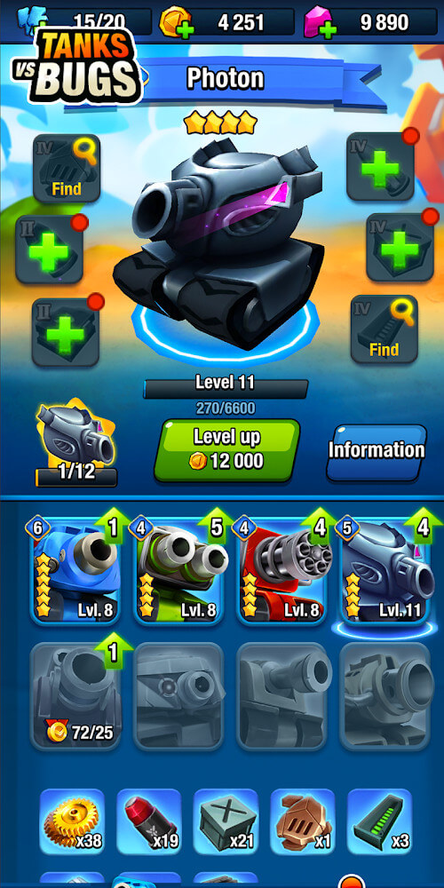 Tanks vs Bugs screenshot 6