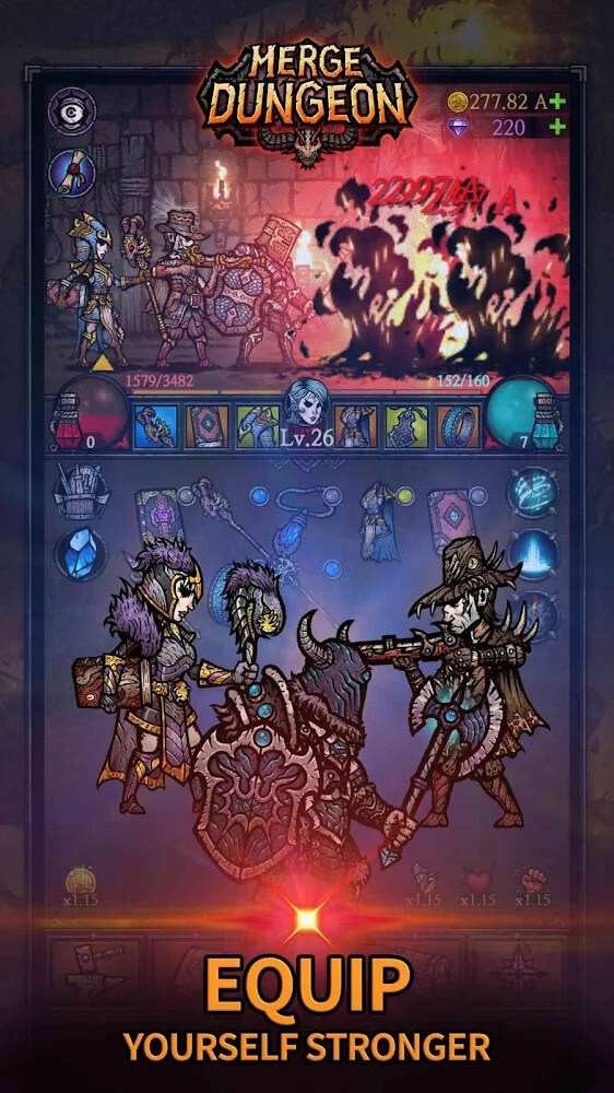 Merge Dungeon screenshot 4