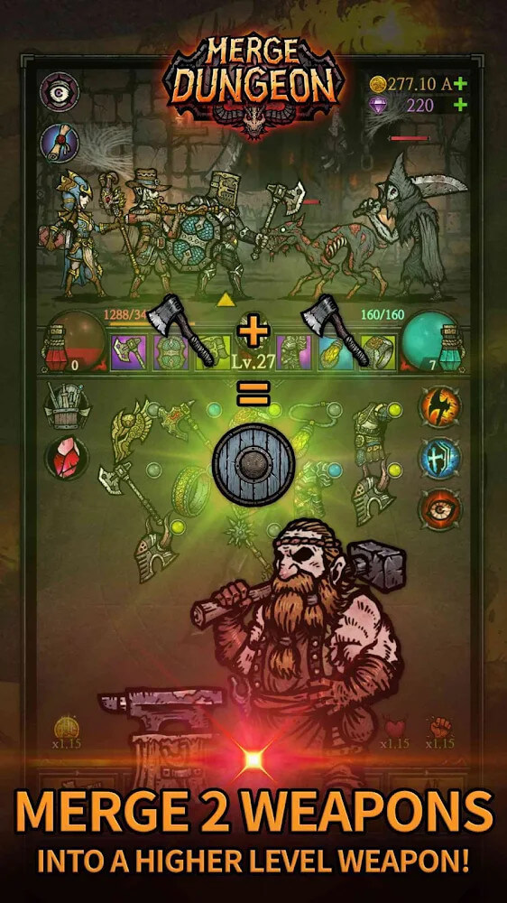 Merge Dungeon screenshot 2
