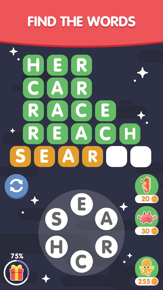 Word Search Sea screenshot 2