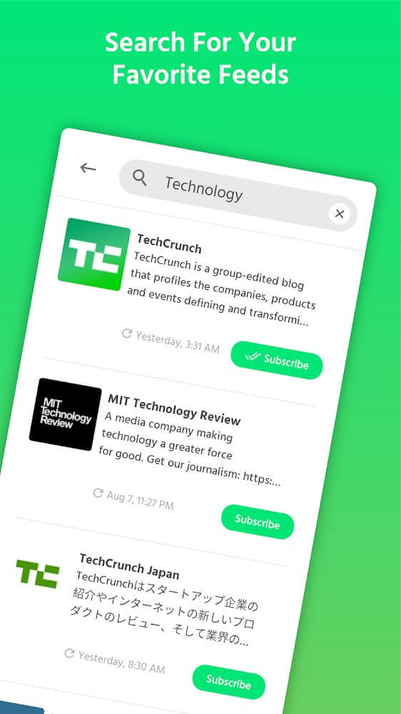 Pluma RSS Reader screenshot 5