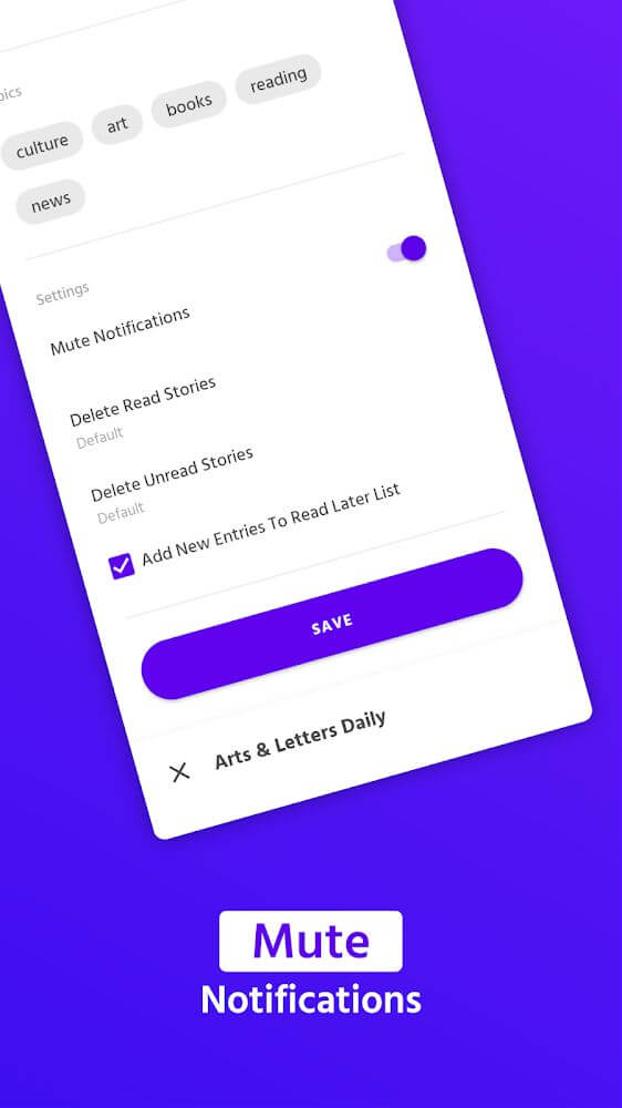Pluma RSS Reader screenshot 7