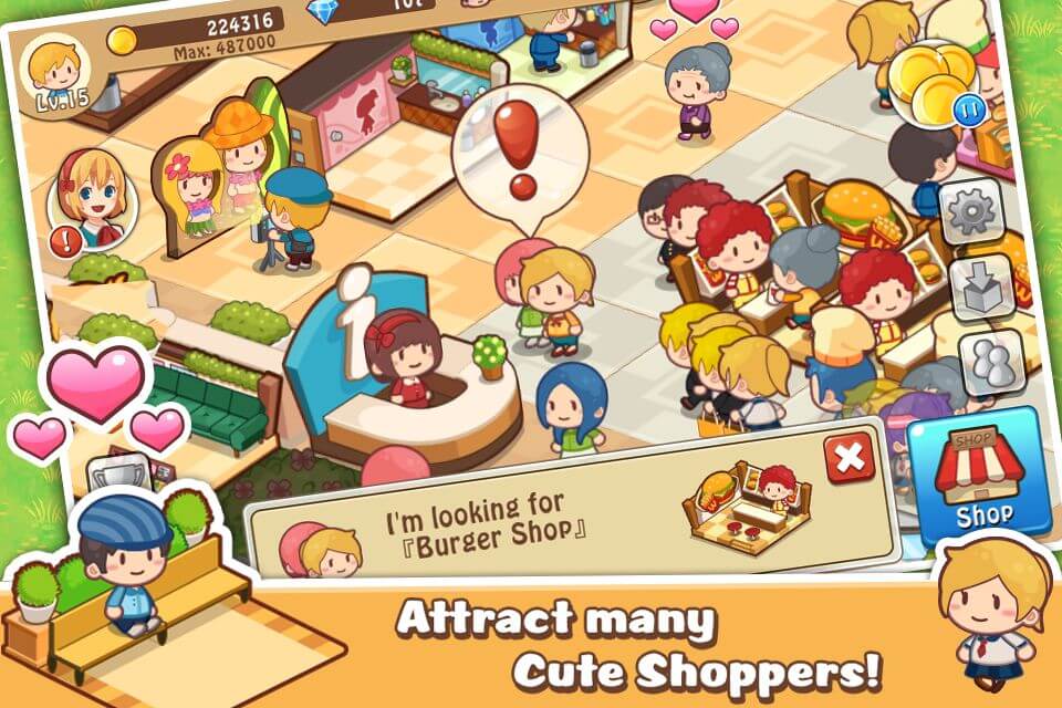 Happy Mall Story: Sim Game screenshot 2