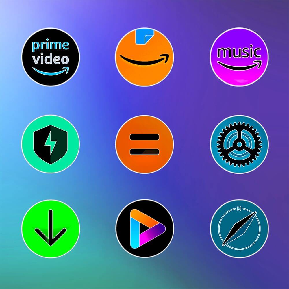 MIUl Circle Fluo - Icon Pack screenshot 5
