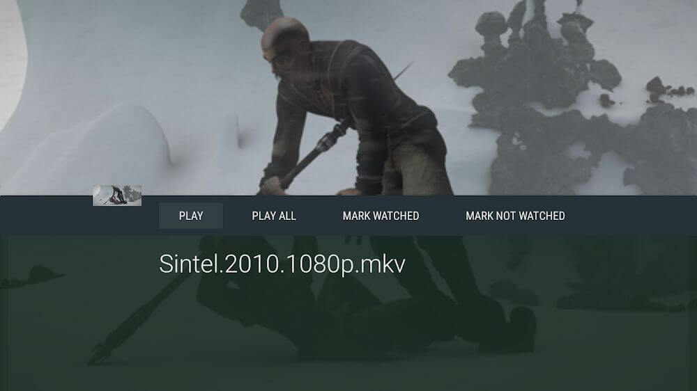 Vimu Media Player for TV screenshot 3