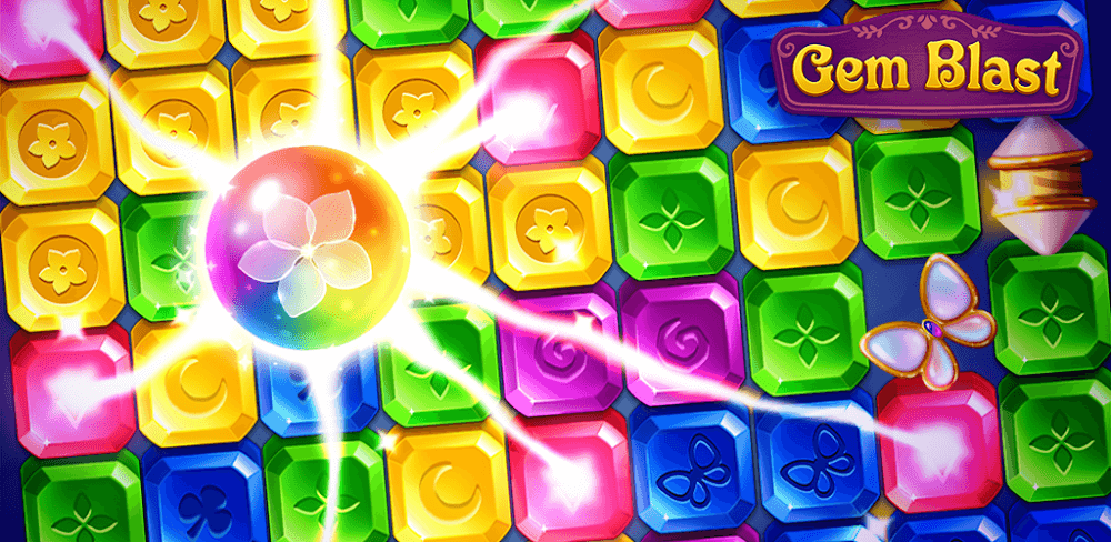 Gem Blast: Magic Match Puzzle screenshot 1