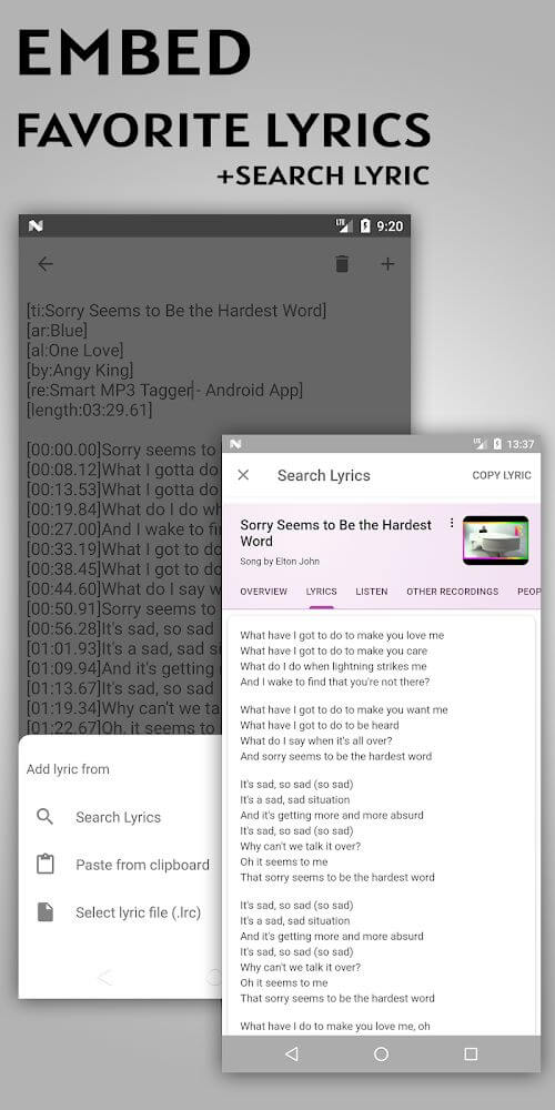 Smart MP3 Tag Editor screenshot 6