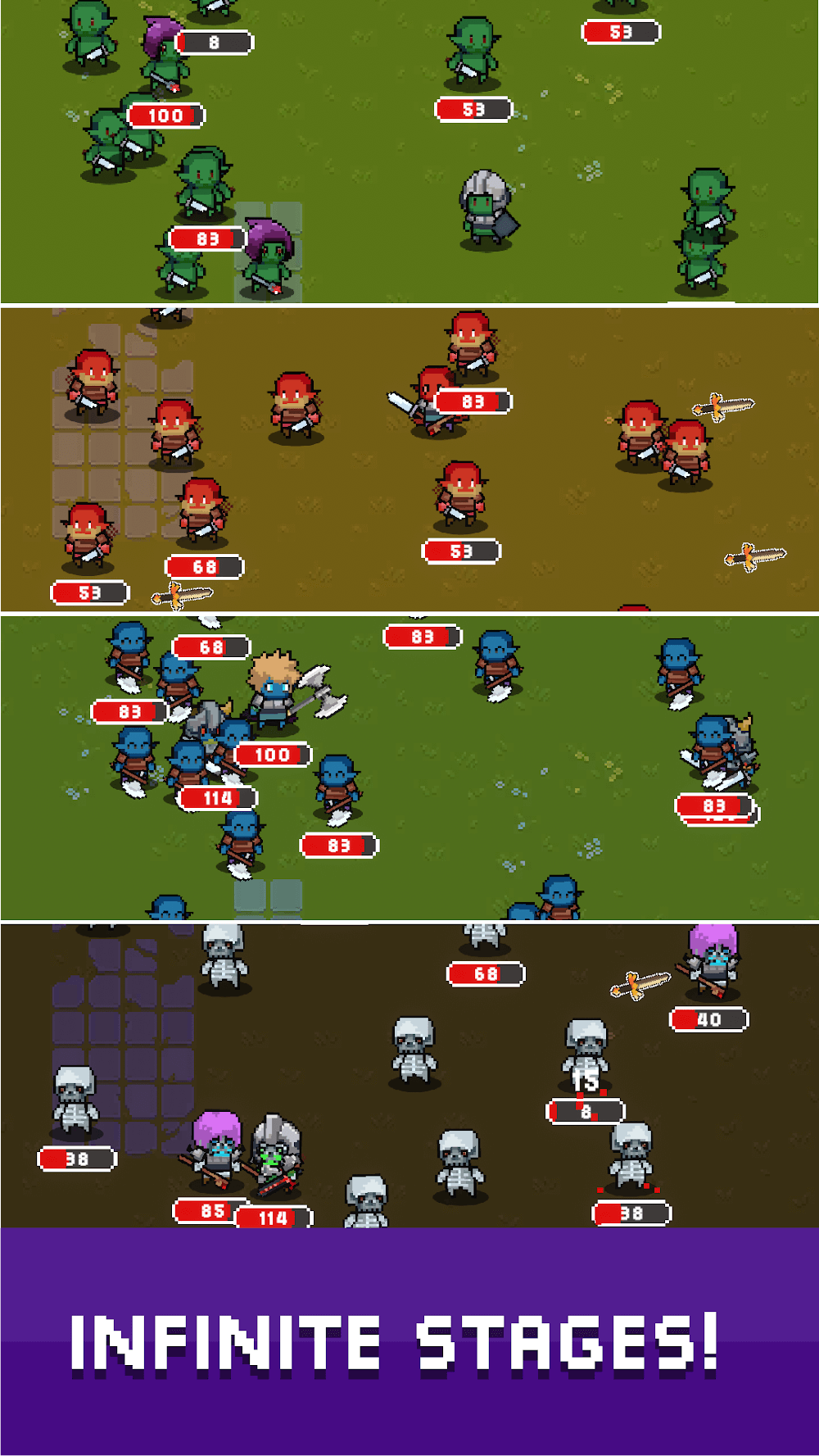 Idle Bounce Heroes screenshot 5