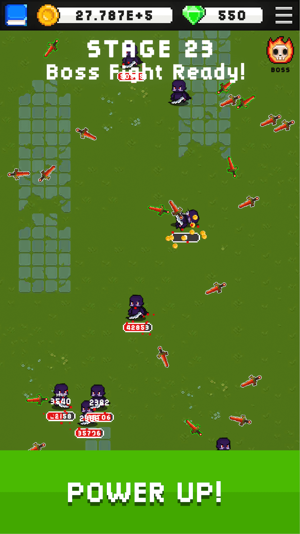 Idle Bounce Heroes screenshot 3