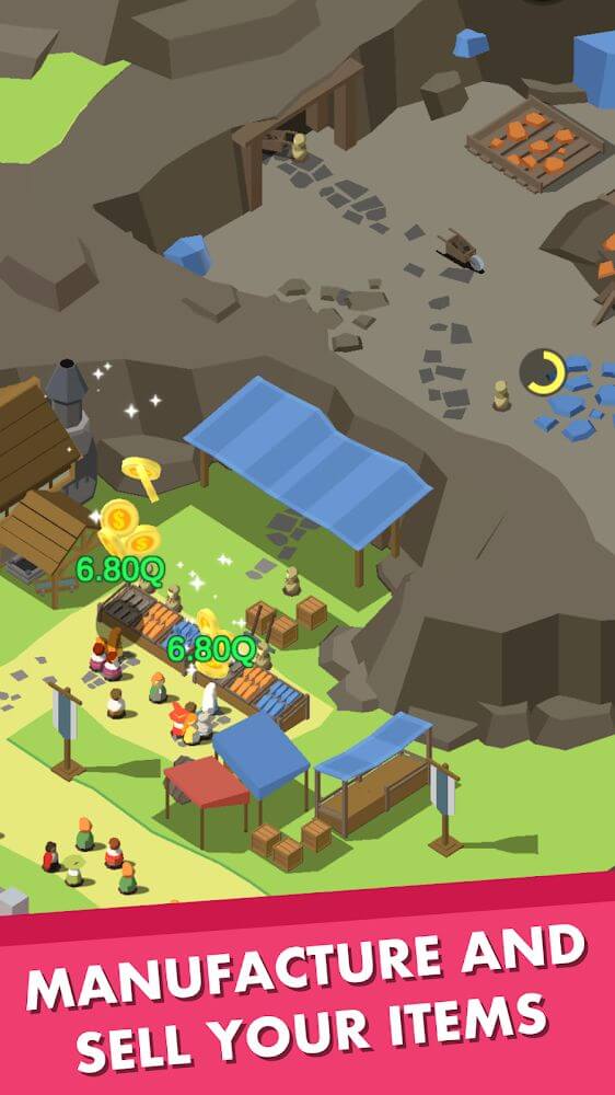 Idle Medieval Town screenshot 5