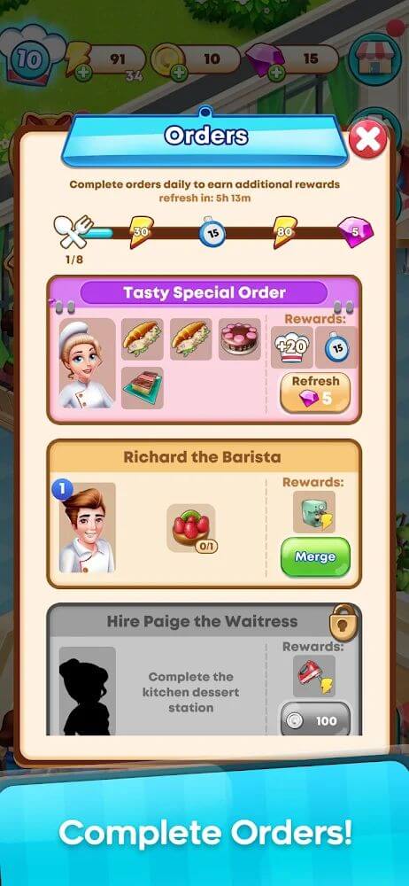 Merge Restaurant screenshot 6