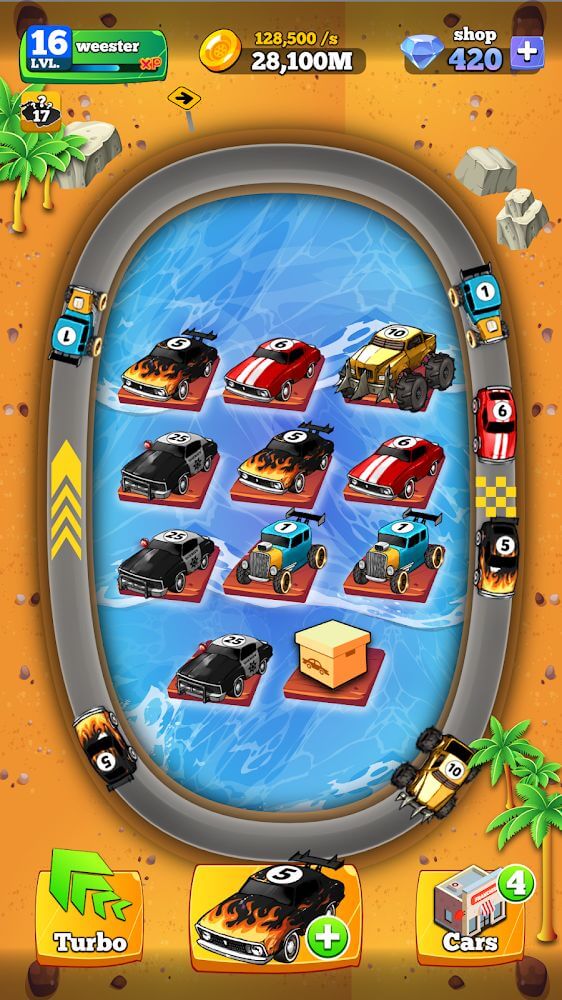 Merge Muscle Car screenshot 3