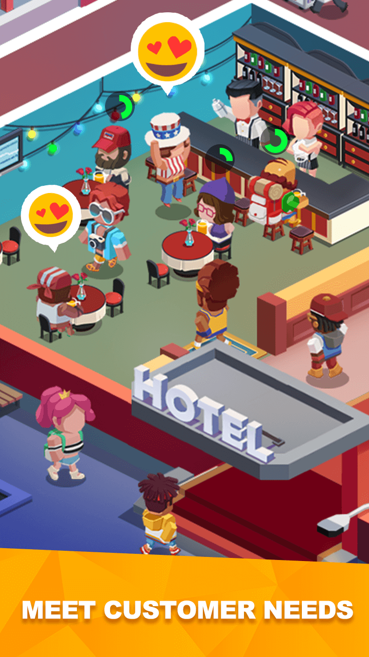 Sim Hotel Tycoon Idle screenshot 4