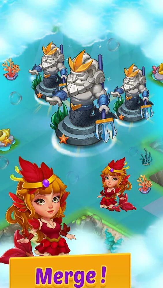 Merge Mermaids screenshot 2