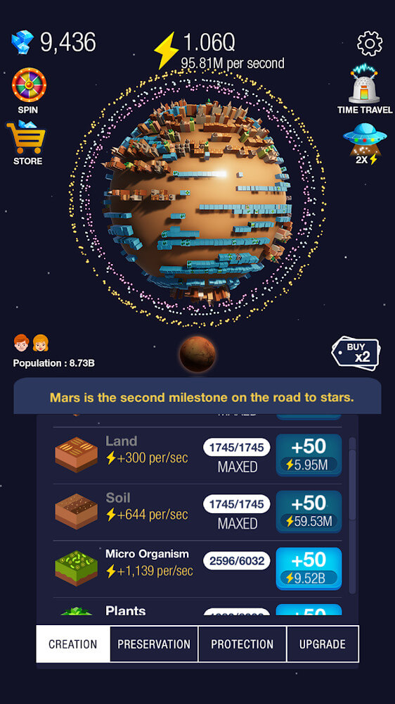 Idle World screenshot 2