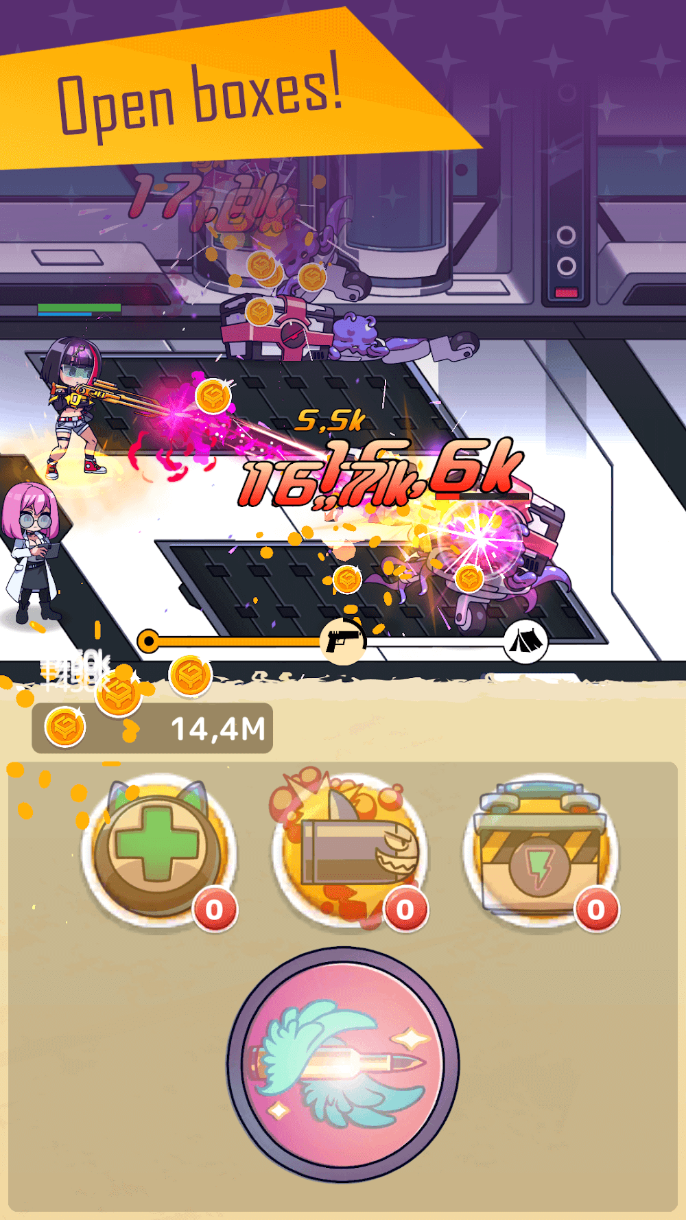 Kawaii Girls: Merge and Shoot screenshot 4