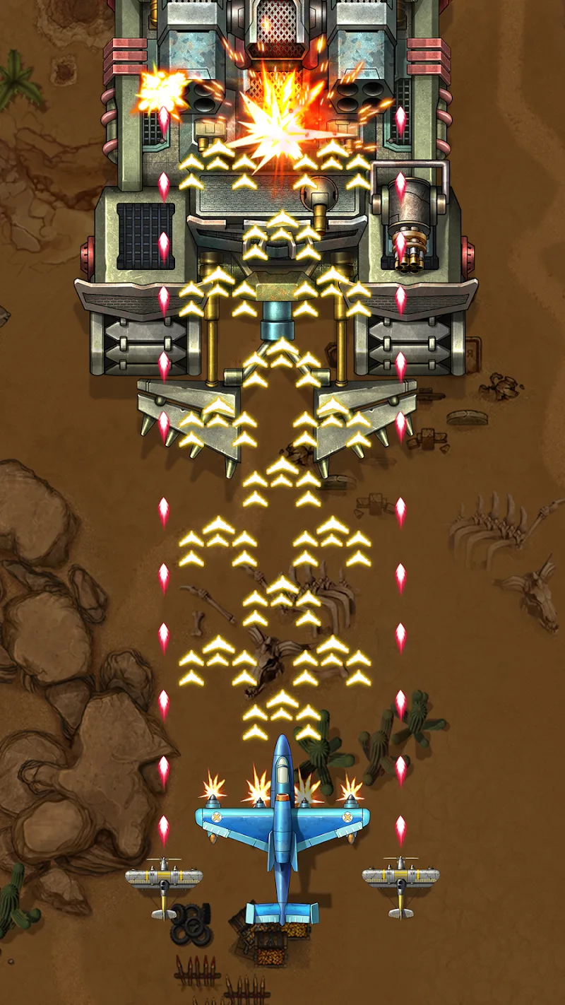 1941 AirAttack: Airplane Games gameplay screenshot 4