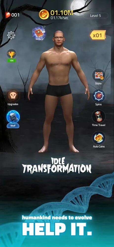 Idle Transformation screenshot 2
