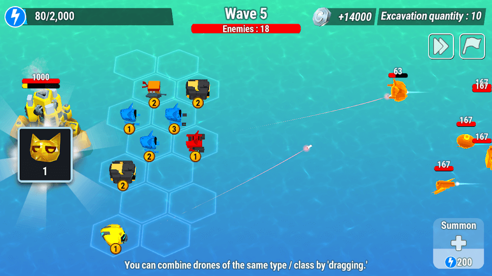 Drone Battle Cats screenshot 4