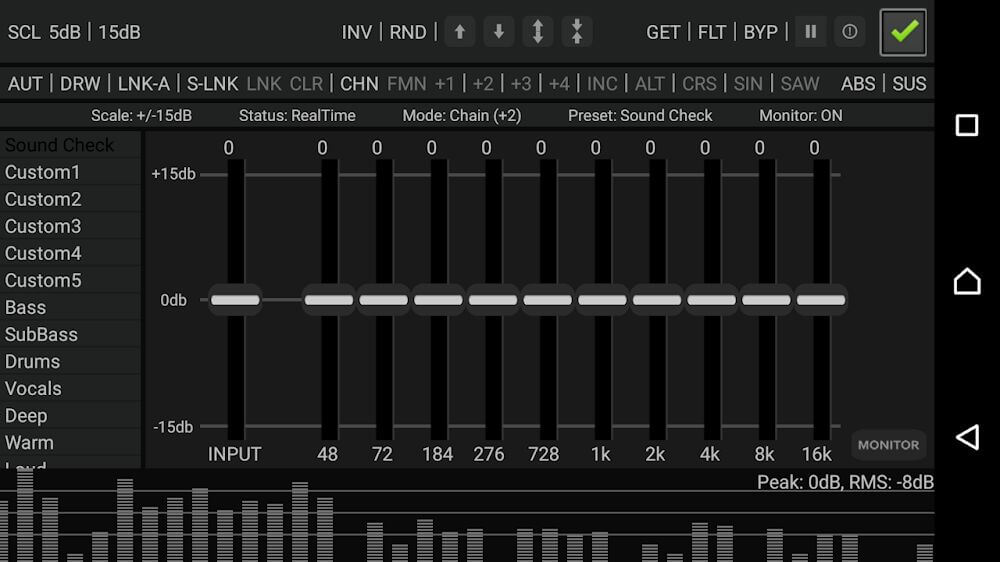 RE Equalizer FX screenshot 2