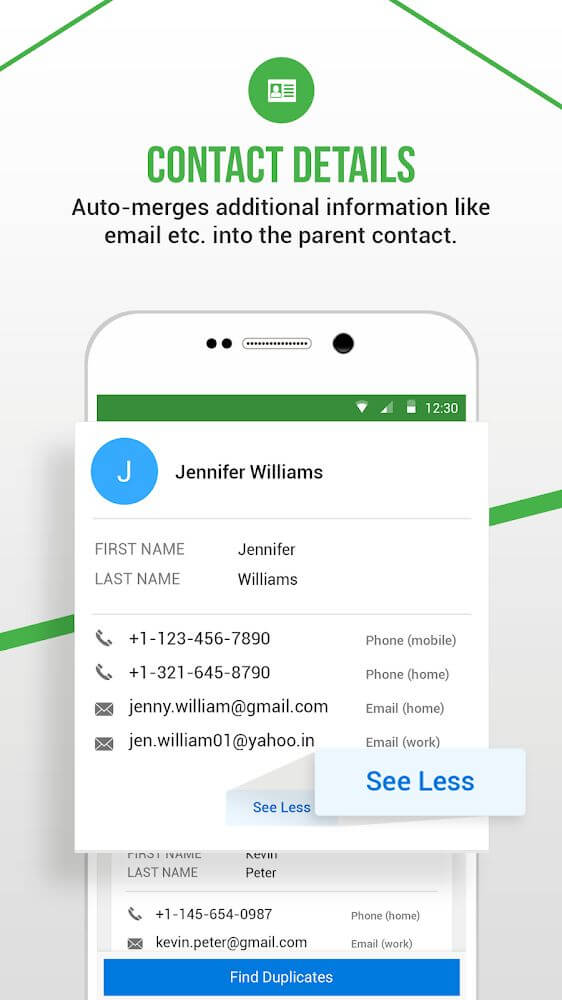 Duplicate Contacts Fixer and Remover screenshot 5
