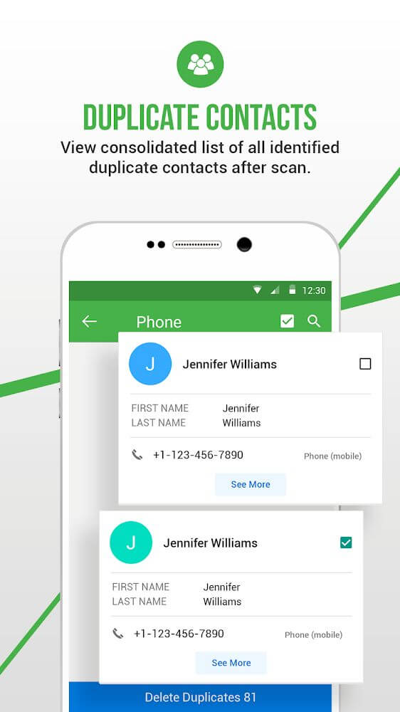 Duplicate Contacts Fixer and Remover screenshot 6