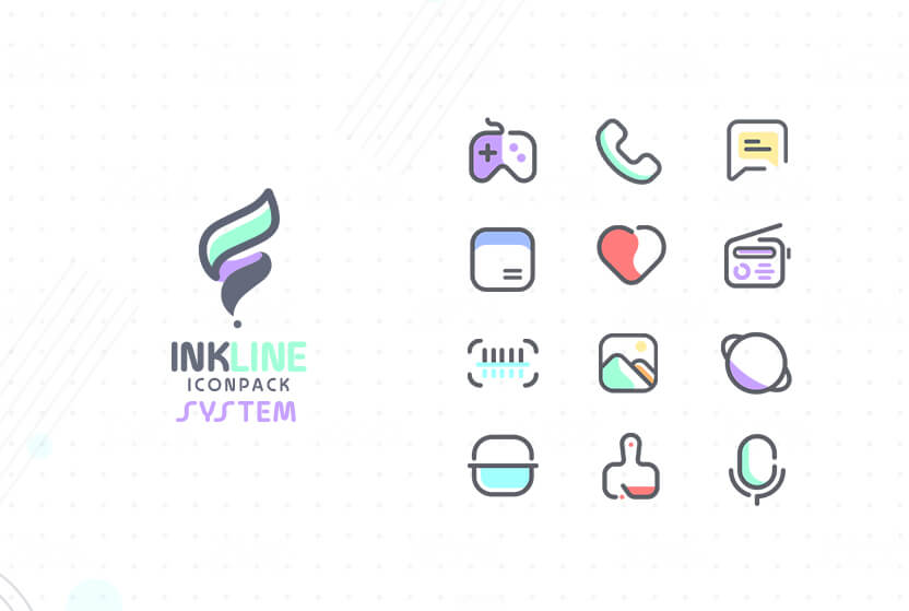 InkLine Icon Pack screenshot 2