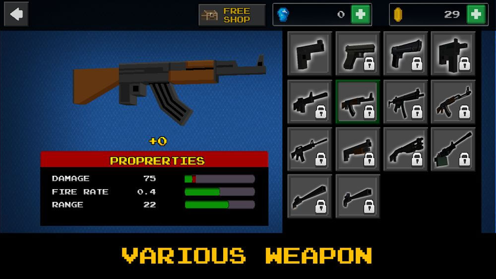 Pixel Z Hunter 3D screenshot 4