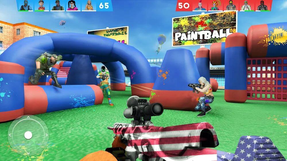 Paintball Shooting Game 3D screenshot 3