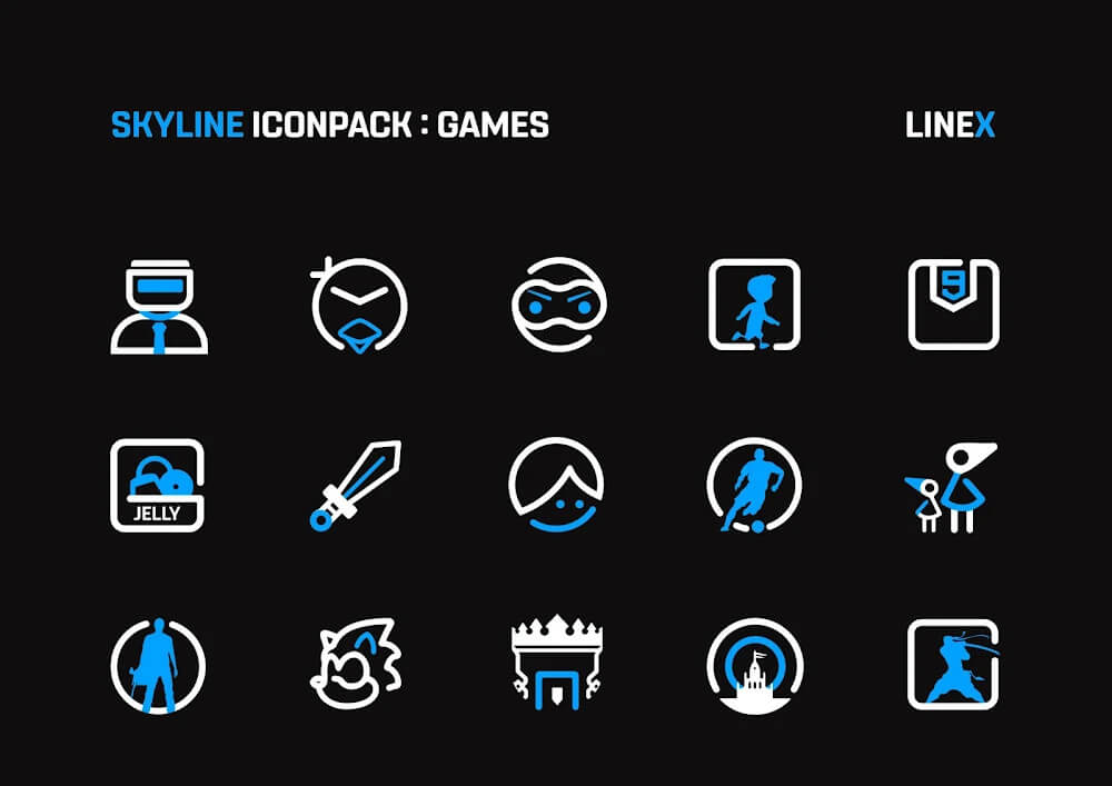 SkyLine Icon Pack Screenshot 4