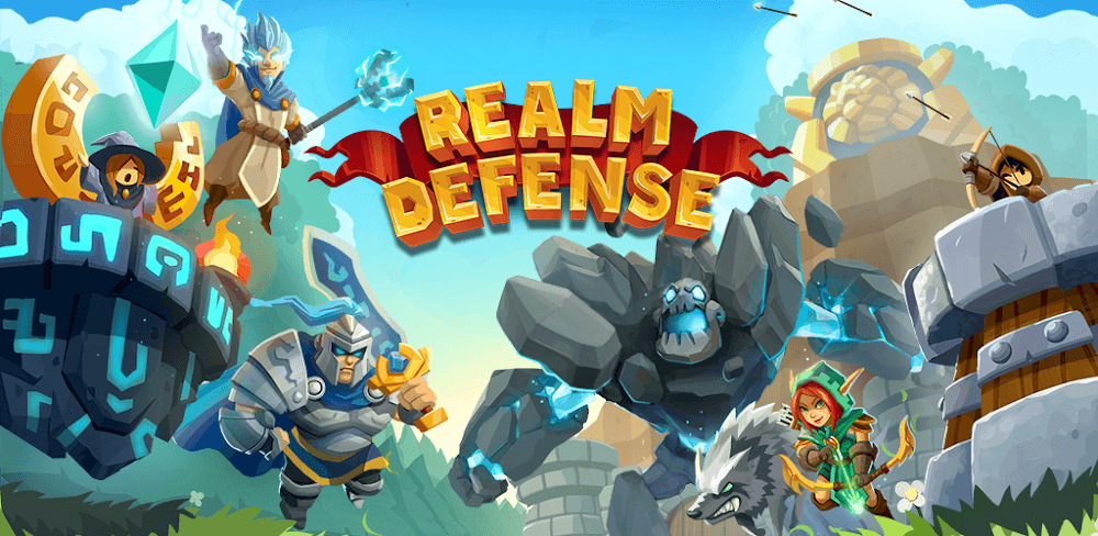 Realm Defense: Hero Legends TD screenshot 1