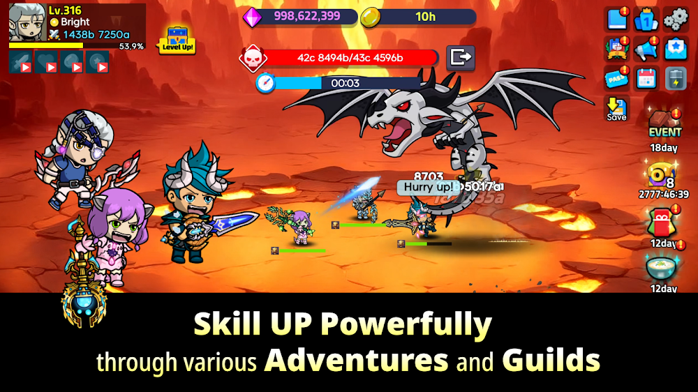 Triplet Heroes: Raising Game screenshot 3