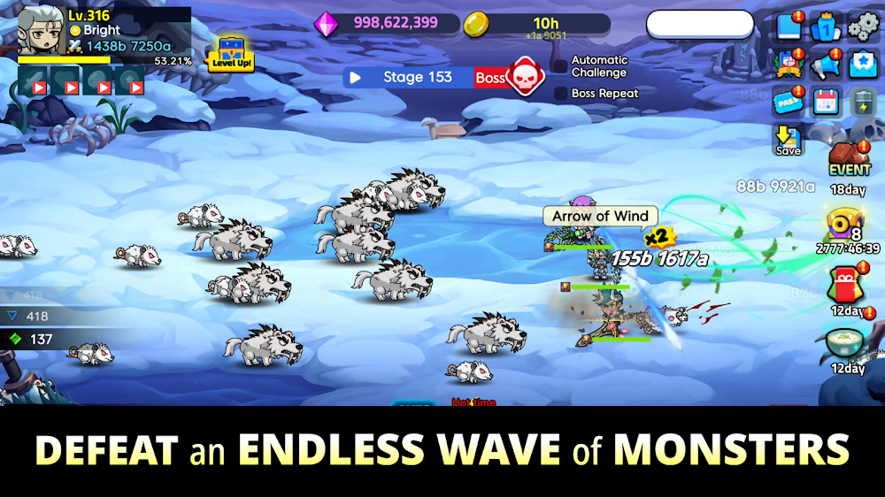 Triplet Heroes: Raising Game screenshot 5