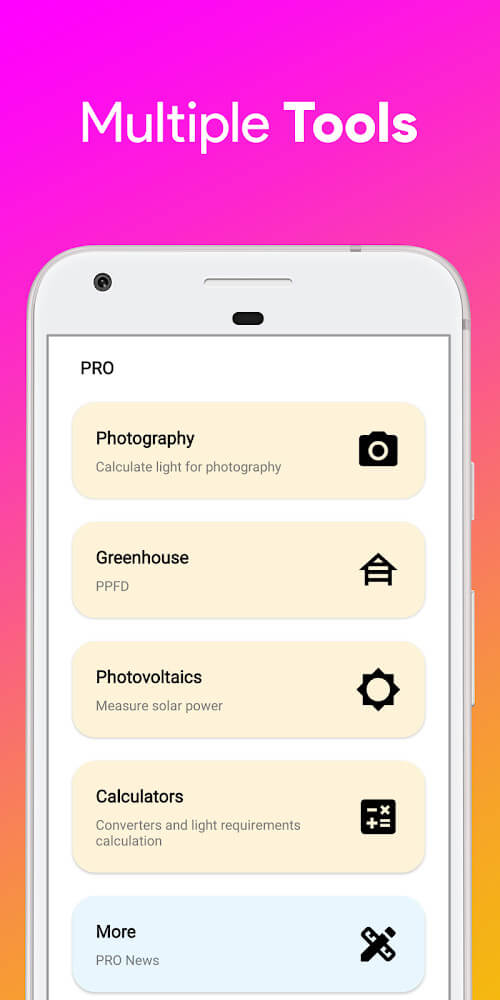 Photometer PRO screenshot 4