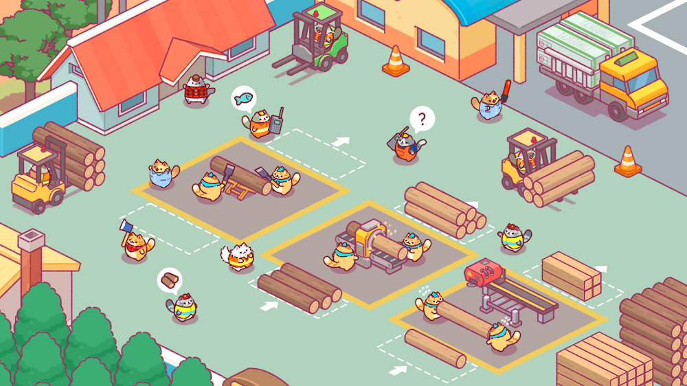 Lumbercat: Cute Idle Tycoon screenshot 6