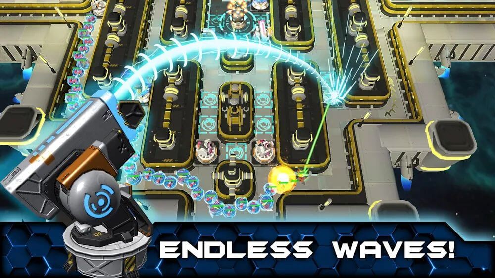 Sci-Fi Tower Defense Module TD screenshot 2