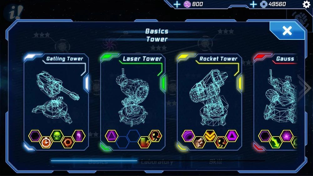 Sci-Fi Tower Defense Module TD screenshot 4