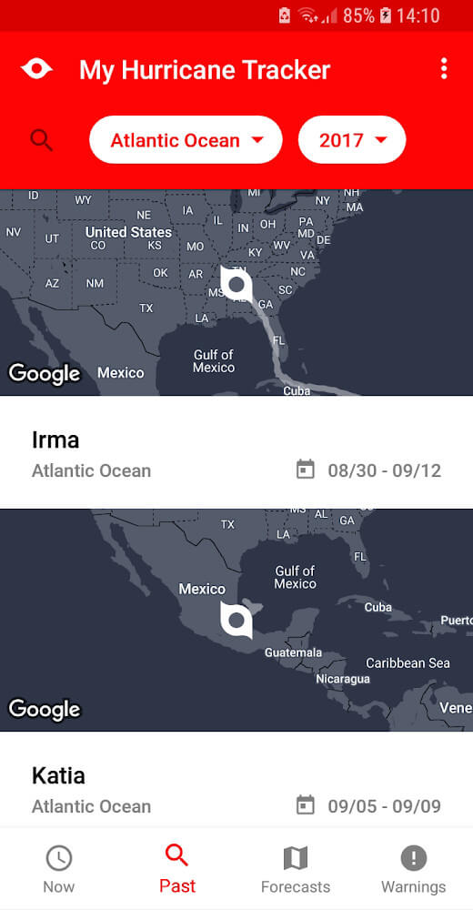 My Hurricane Tracker Pro screenshot 5