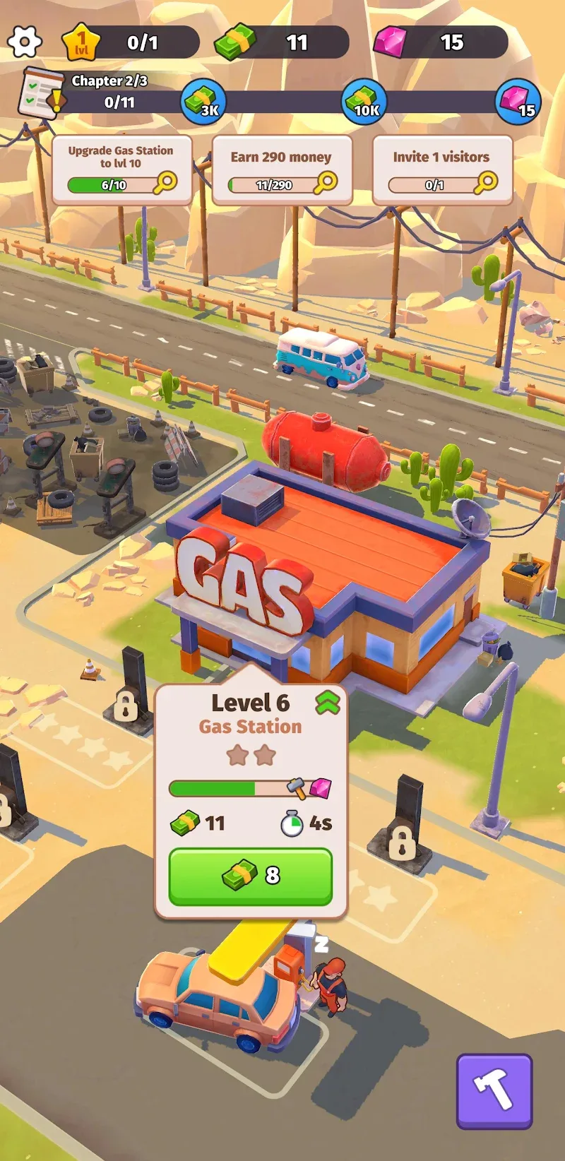Roadside Empire: Idle Tycoon Screenshot 2