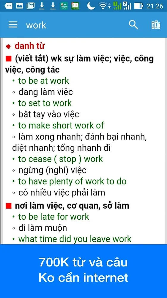Vietnamese Dictionary Dict Box screenshot 3
