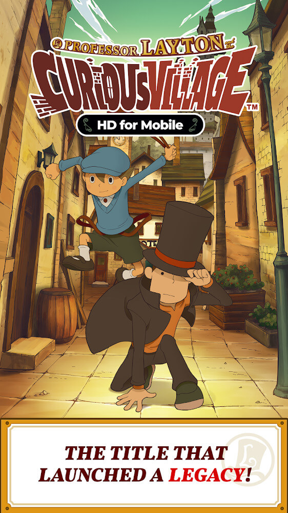 Layton: Curious Village in HD screenshot 3