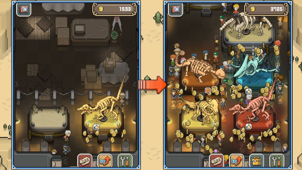 TAP! DIG! MY MUSEUM! screenshot 2