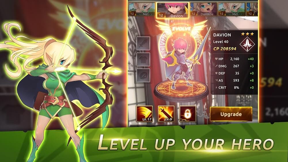 Knight War: Idle Defense gameplay screenshot 5