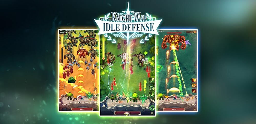 Knight War: Idle Defense gameplay screenshot 1