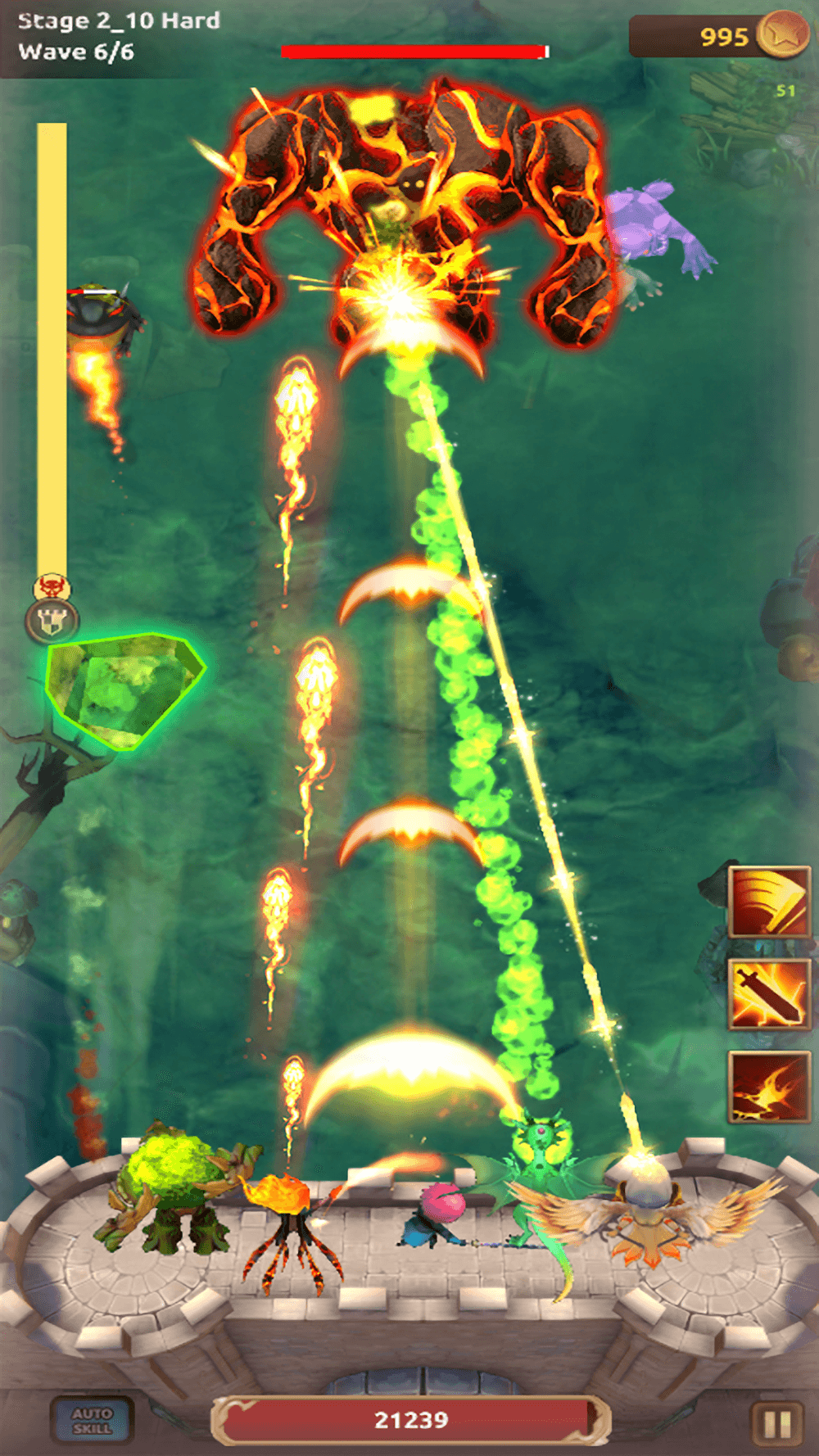 Knight War: Idle Defense gameplay screenshot 4