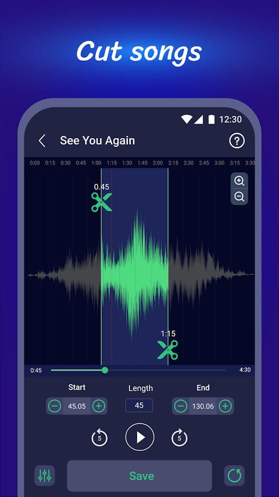Mp3Cut Pro screenshot 3
