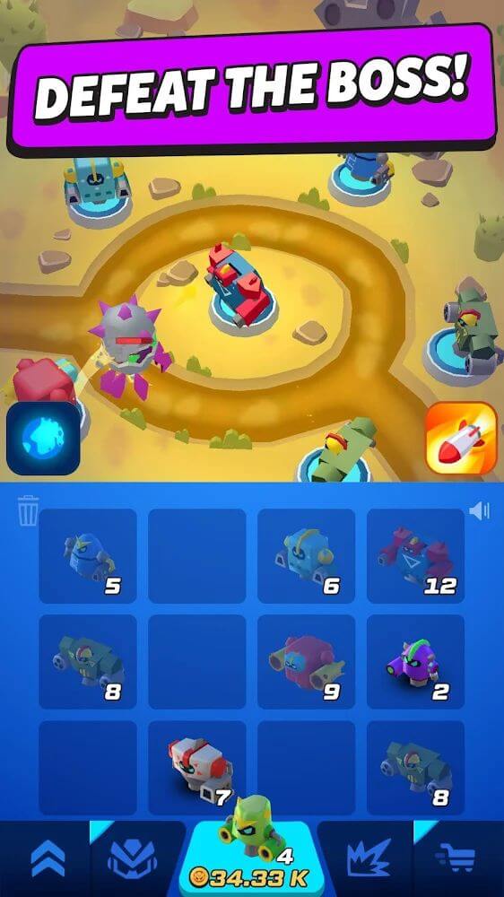 Merge Tower Bots screenshot 4