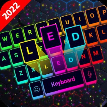 LED Keyboard: Emoji, Fonts